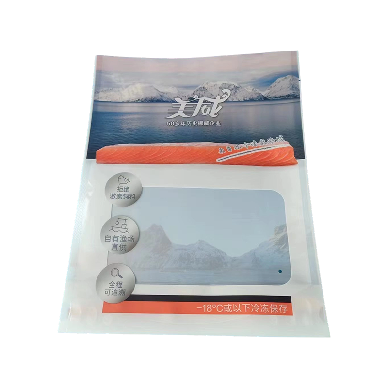 Pungă cu fructe de mare congelate de înaltă barieră Pungă cu fructe de mare congelate de înaltă barieră