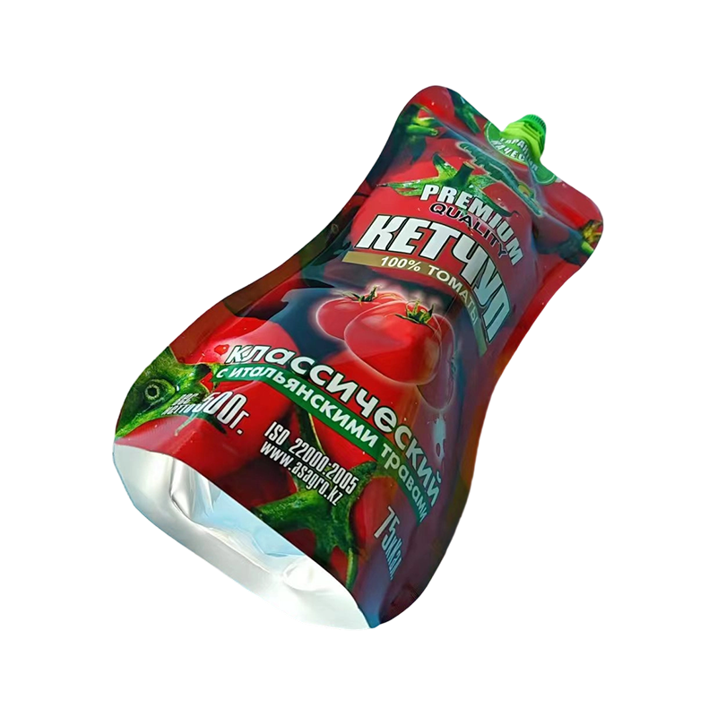 Pungă cu gura de sos cu etanșare ridicată