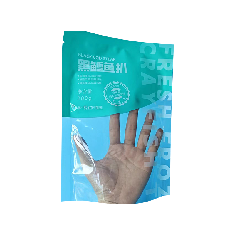Pungă cu fructe de mare congelate de înaltă barieră Pungă cu fructe de mare congelate de înaltă barieră