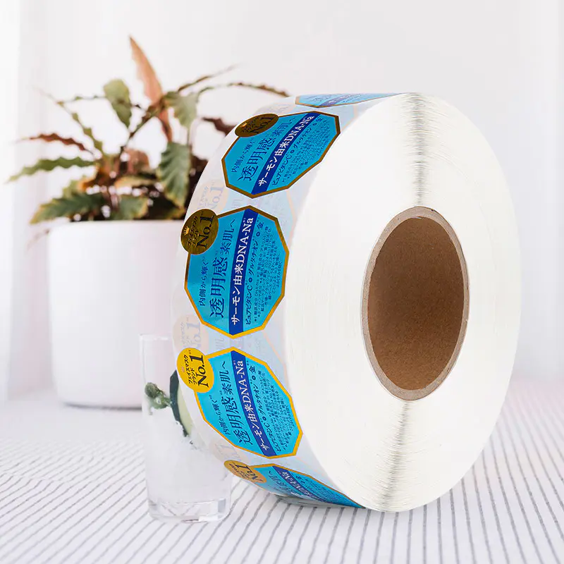 Etichetă autocolantă de frumusețe, rezistentă la apă, rezistentă la ulei